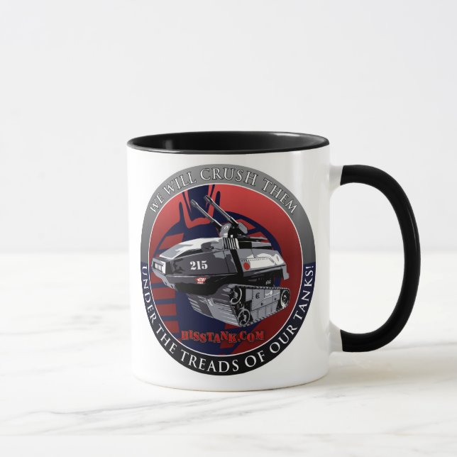 HISS TANK CRUSH MUG (Right)