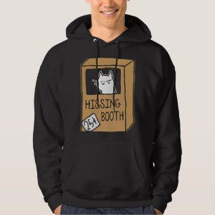 Hissing Booth Kitten Kitty Cat Furmom Furdad For C Hoodie