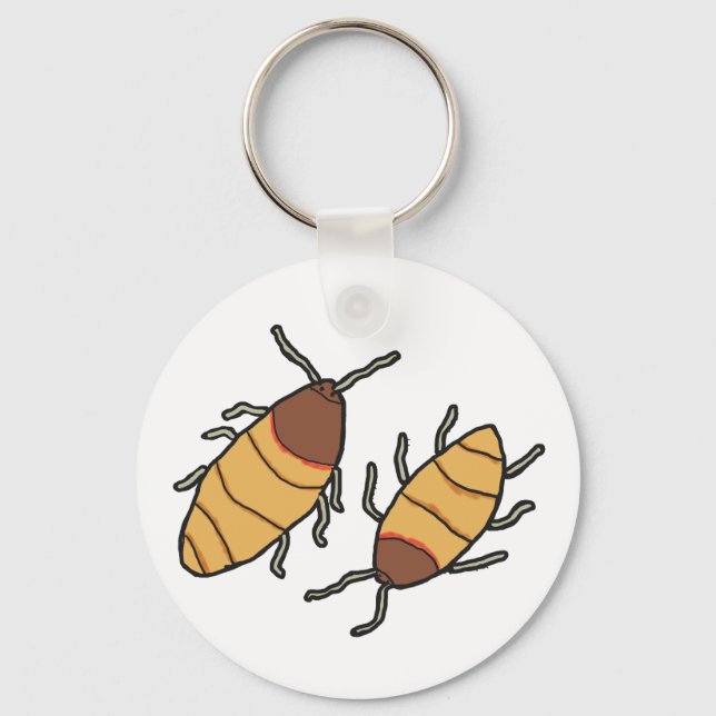 Hissing Cockroach Key Ring (Front)