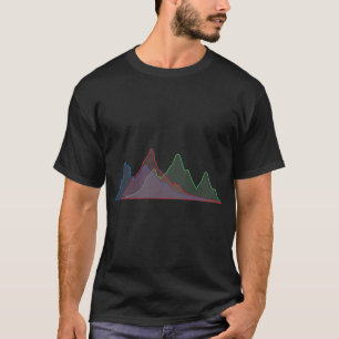 Histogram Photography Geek Premium T-Shirt