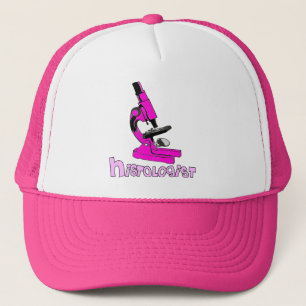Histologist Gifts Microscope Design Trucker Hat
