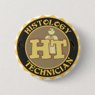 HISTOLOGY LOGO 6 CM ROUND BADGE