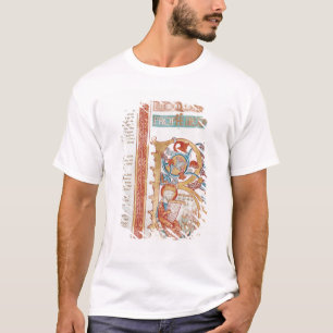Historiated initial 'B' depicting King David T-Shirt