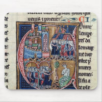 Historiated initial 'C' depicting Conrad III