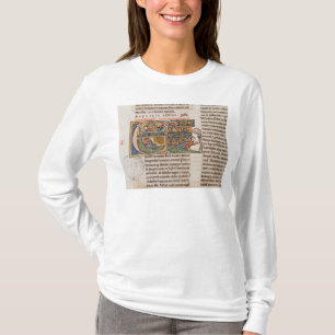 Historiated initial 'E' depicting Jonah T-Shirt