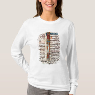 Historiated initial 'I' depicting Ruth T-Shirt