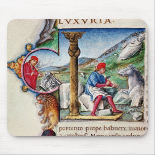 Historiated initial 'L' Mouse Mat