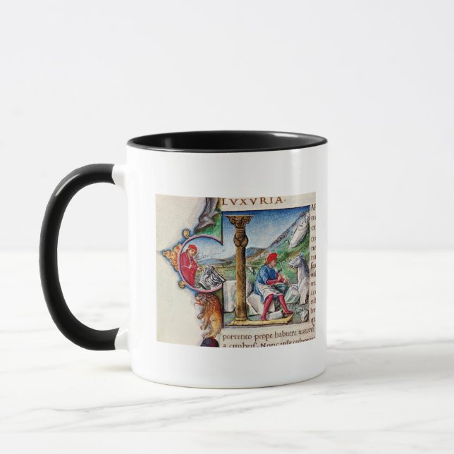 Historiated initial 'L' Mug (Left)
