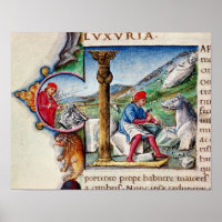 Historiated initial 'L'
