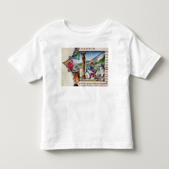 Historiated initial 'L' Toddler T-Shirt (Front)