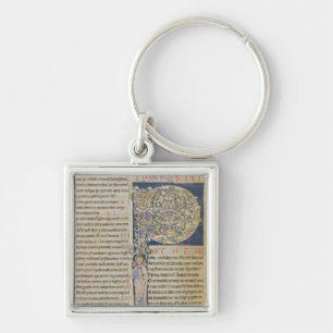 Historiated initial 'P' Key Ring
