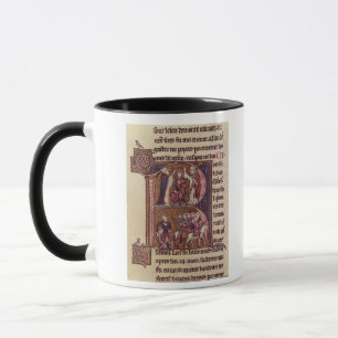 Historiated initial 'R' Mug