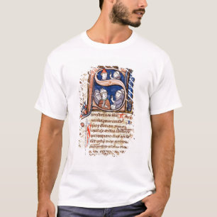 Historiated initial 'S' depicting Pope Gregory T-Shirt