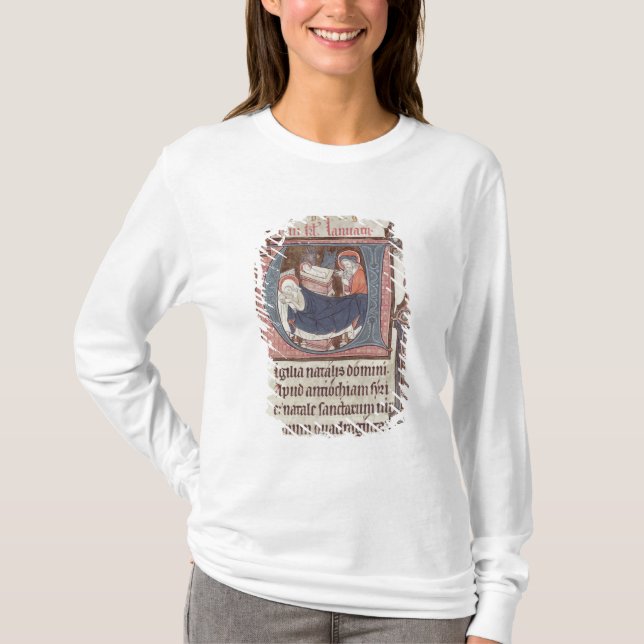 Historiated initials 'U' and 'I' T-Shirt (Front)