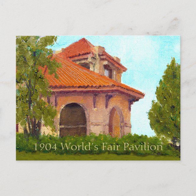 Historic 1904 World’s Fair Pavilion - St Louis Postcard (Front)