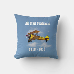 Historic Air Mail Service Centennial Cushion