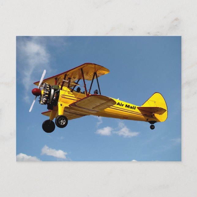 Historic Air Mail Service Centennial Postcard (Front)