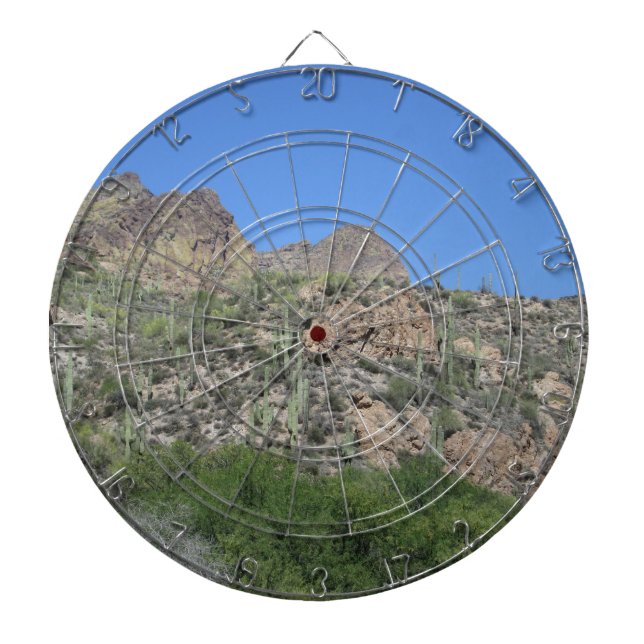 Historic Apache Trail Dartboard (Front)