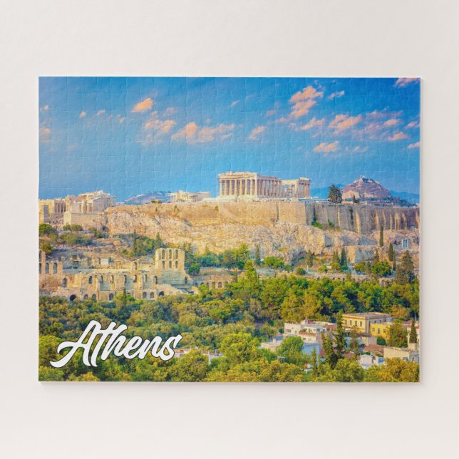 Historic Athens, Greece Jigsaw Puzzle (Horizontal)