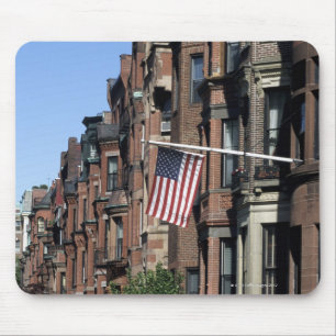 Historic back Bay Area, Boston, Massachusetts Mouse Mat