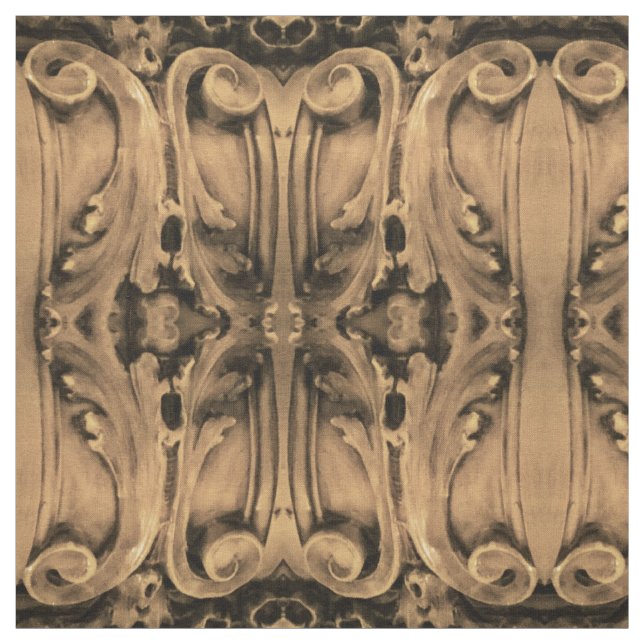 Historic Baker City, Oregon Courthouse Fabric 2 (Swatch)
