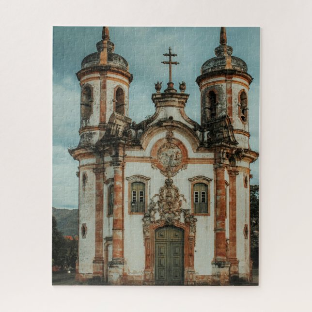 Historic Baroque Church Architecture  Jigsaw Puzzle (Vertical)