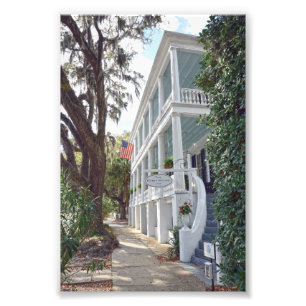 Historic Beaufort, South Carolina, Inn Photo Print