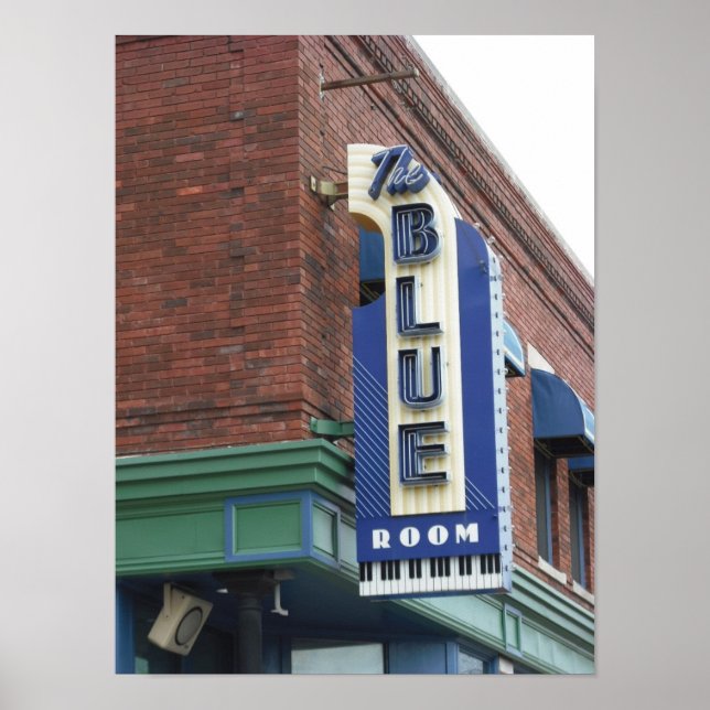 Historic Blue Room - Kansas City Poster (Front)