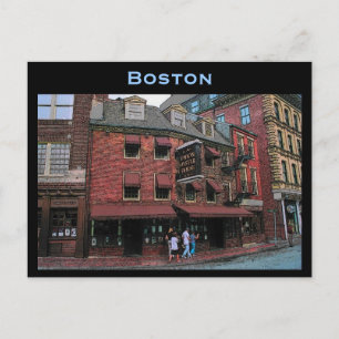 Historic Boston Postcard