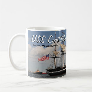 Historic Boston USS Constitution Coffee Mug