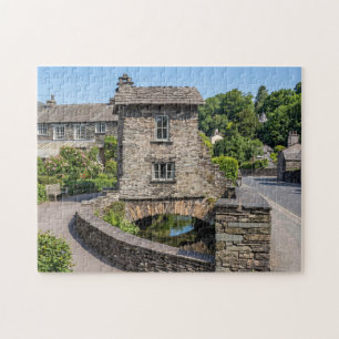 Historic Bridge House in Ambleside, Lake District Jigsaw Puzzle
