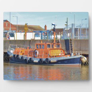 Historic British Lifeboat Plaque