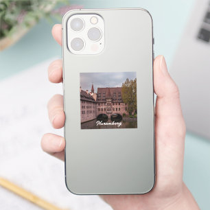 Historic building at sunset in Nuremberg, Germany