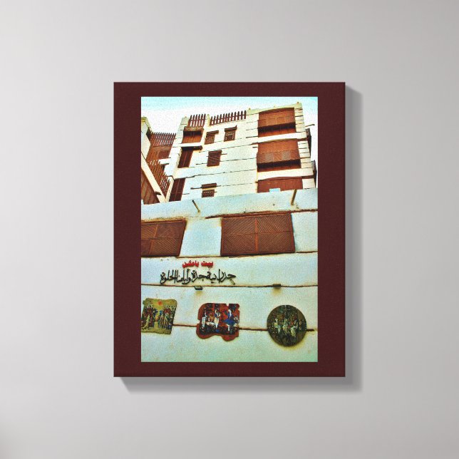 Historic Building Canvas Print (Front)