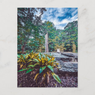 Historic Chimney in the Woods at Chimney Park Postcard