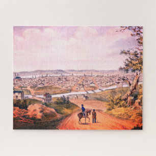 Historic Cincinnati, Ohio (1841) Jigsaw Puzzle