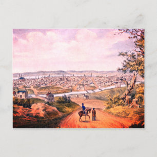 Historic Cincinnati, Ohio (1841) Postcard
