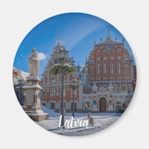 Historic city centre in Riga, Latvia Magnet