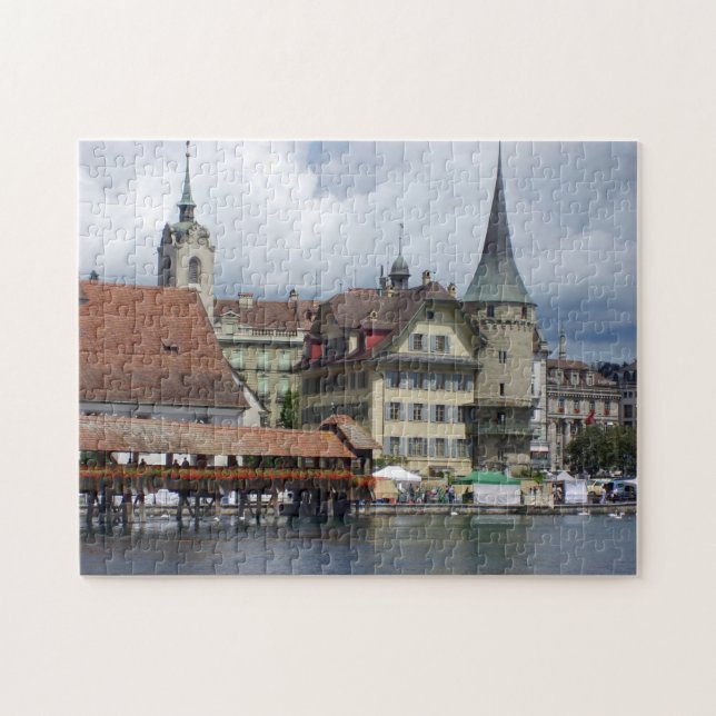 Historic city centre of Lucerne Jigsaw Puzzle (Horizontal)