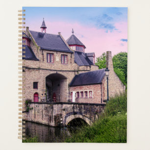 Historic city gate in Bruges Planner