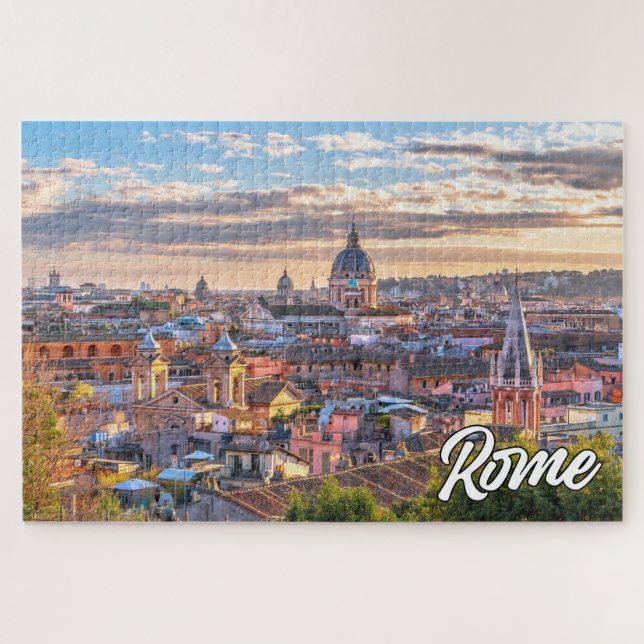Historic City Of Rome, Italy Jigsaw Puzzle (Horizontal)
