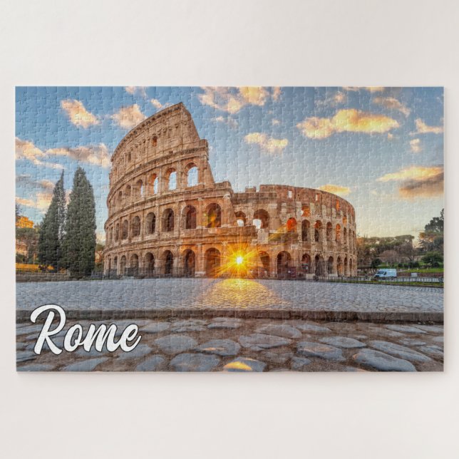 Historic City Of Rome, Italy Jigsaw Puzzle (Horizontal)