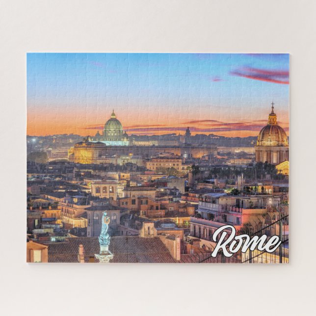 Historic City Of Rome, Italy Jigsaw Puzzle (Horizontal)