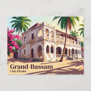 Historic Colonial Town, Grand-Bassam Côte d'Ivoire Postcard
