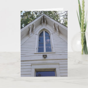 HISTORIC COUNTRY CHURCH BLANK GREETING CARD