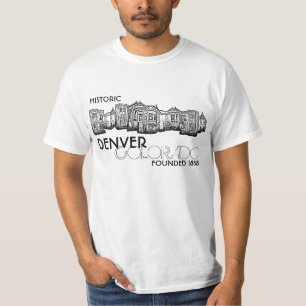 Historic Denver Colorado old town value tee