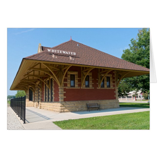 Historic Depot in Whitewater (Front Horizontal)