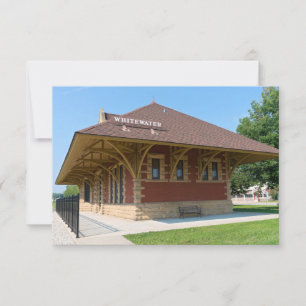 Historic Depot in Whitewater