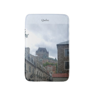 Historic district in Quebec City Bath Mat