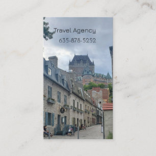 Historic district in Quebec City       Business Card